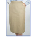 Women's Casual Blended Flat Front Skirt